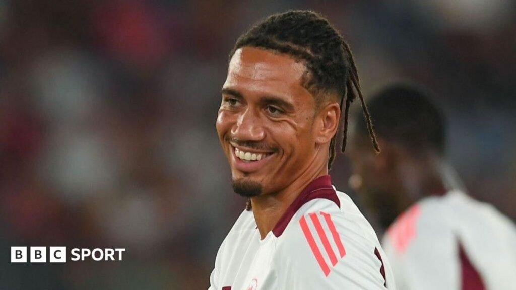 Chris Smalling on Sir Alex Ferguson, Jose Mourinho and search for new club Chris Smalling smiles