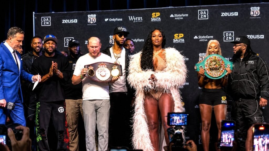 Claressa Shields Goes Full Showgirl Seven Days After Tamm Thibeault Buzz Claressa Shields Goes Full Showgirl Seven Days After Tamm Thibeault Buzz