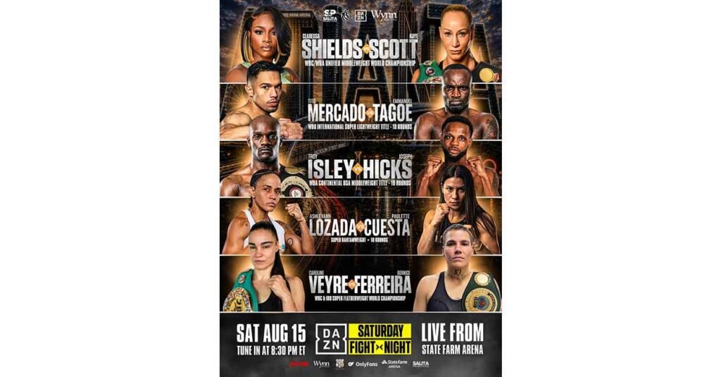 Claressa Shields vs Scott FULL fight Video & highlights 2026 Claressa Shields vs Kaye Scott full fight video poster 2026-08-15
