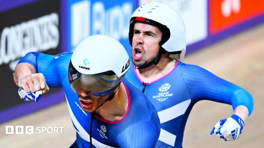 Commonwealth Games 2026: Neil Fachie survives painful crash to take another gold after Wales ‘poke bear’ Neil Fachie