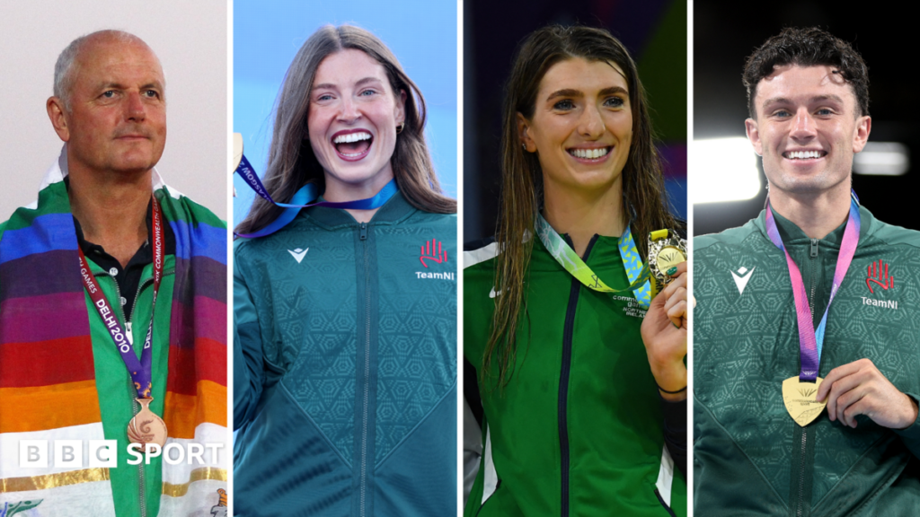 Commonwealth Games 2026: The numbers behind Northern Ireland’s medals David Calvert, Bethany Firth, Kate O'Connor and Jon McConnell