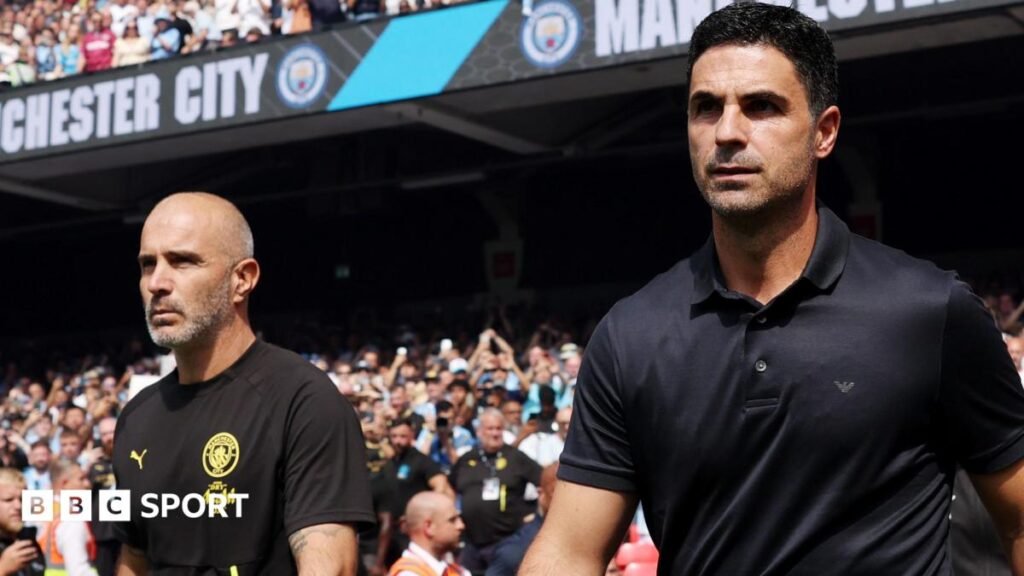 Community Shield: Nightmare Man City start for Enzo Maresca – are Arsenal really so far ahead? Mikel Arteta and Enzo Maresca walking out of the tunnel at Wembley Stadium