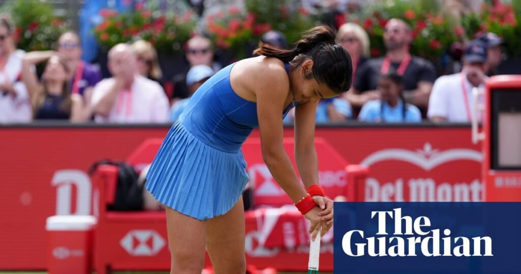 Emma Raducanu to miss US Open with leg injury in latest fitness setback | Emma Raducanu Emma Raducanu to miss US Open with leg injury in latest fitness setback | Emma Raducanu