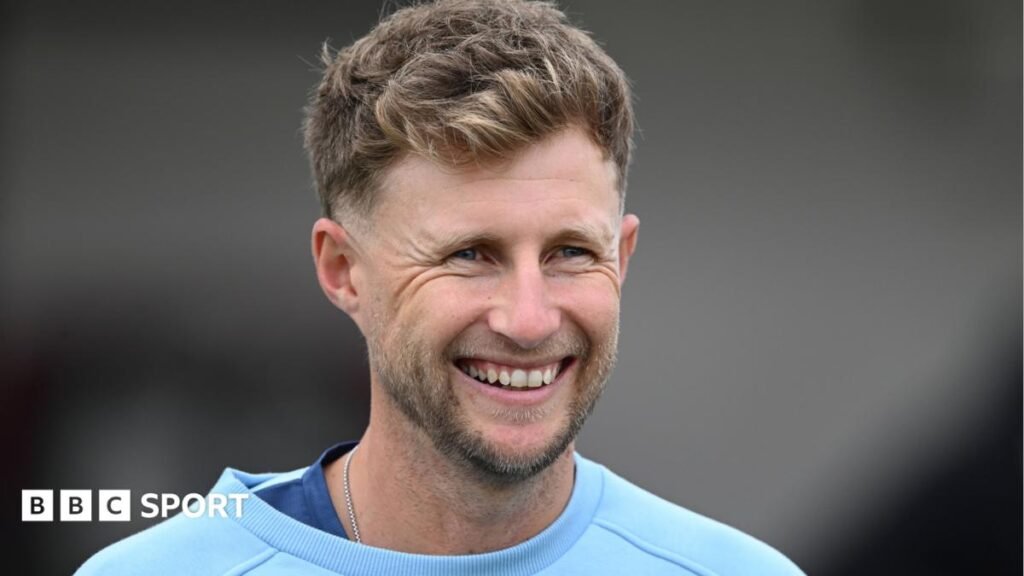 England Test captain Joe Root smiles