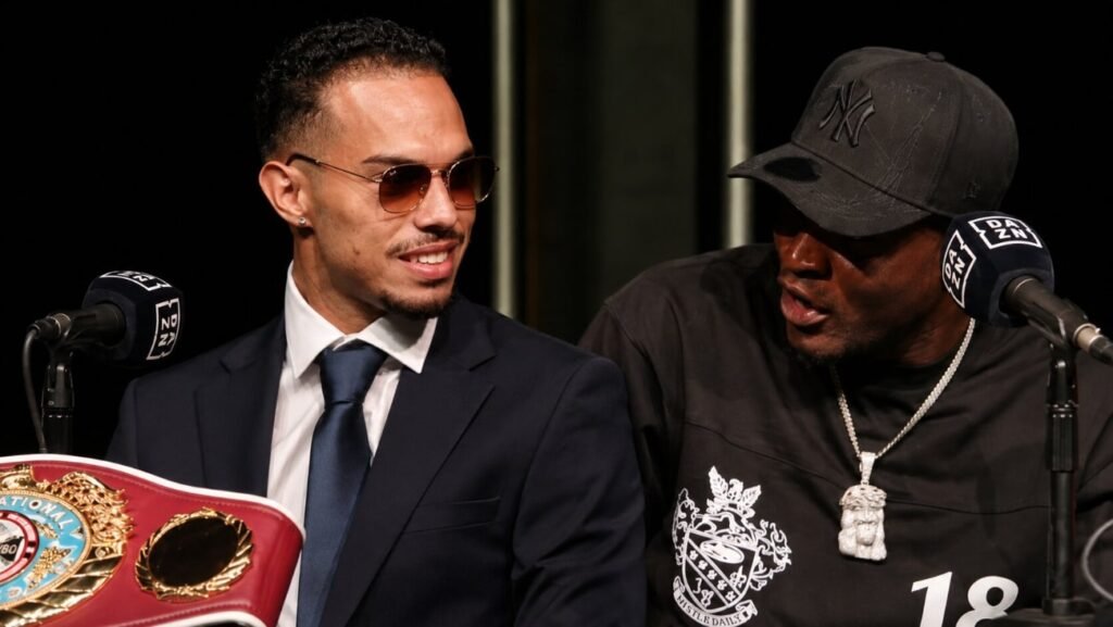 Image: Ernesto Mercado Shoves Tagoe, Promises Three-Round Knockout