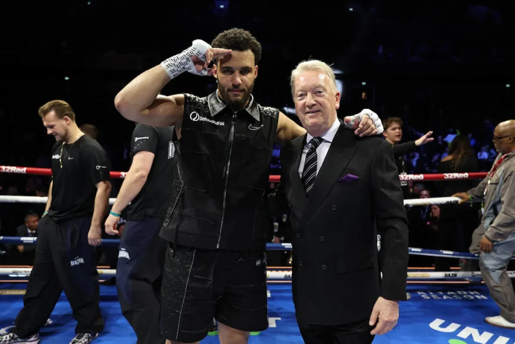 Frank Warren: ‘I’ve only heard Moses Itauma swear once BoxingScene Logo