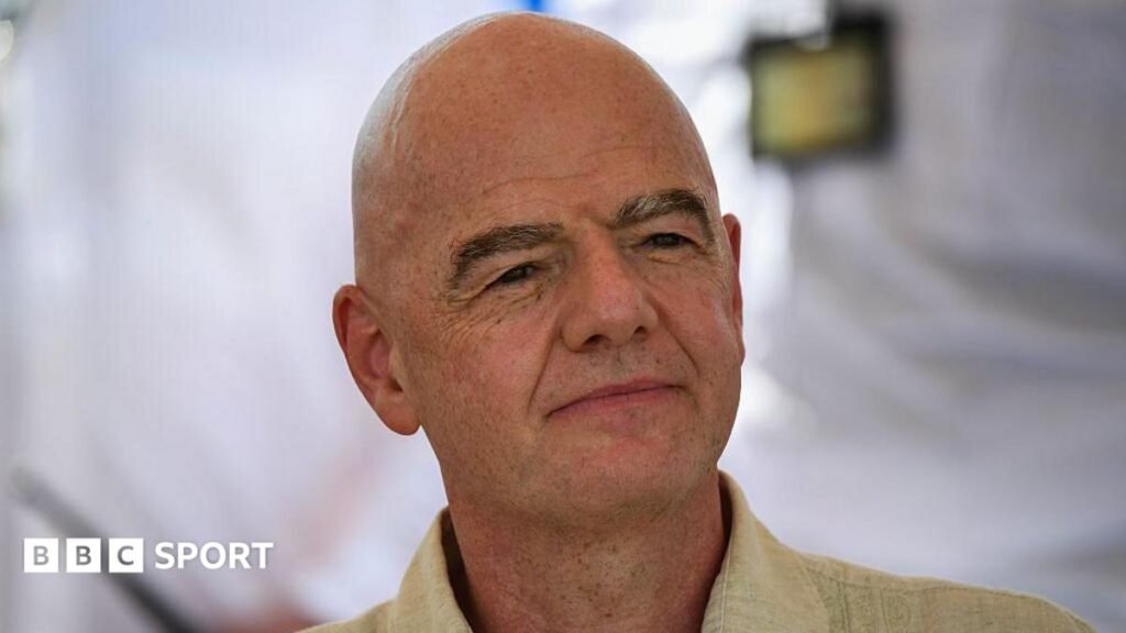 Gianni Infantino denies claims Uefa paid off alleged ‘lover’ Gianni Infantino