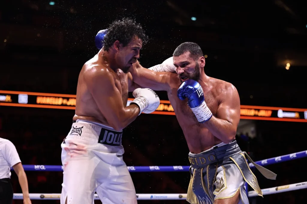 Guido Vianello snatches lucky draw before Constantin Ursu trumps bloody Ben Vaughan BoxingScene Logo