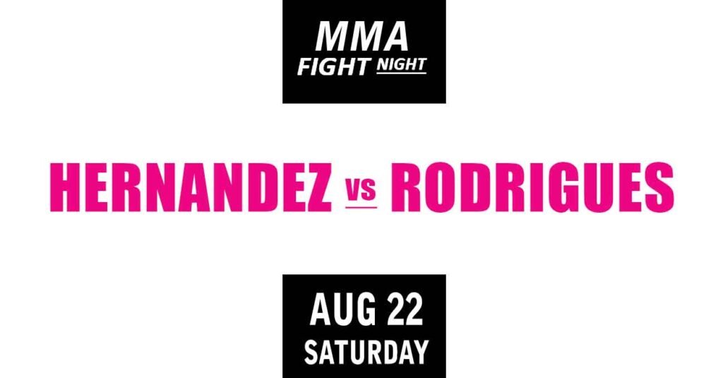 Hernandez vs Rodrigues Full fight video UFC FN 285 highlights Anthony Hernandez vs Gregory Rodrigues full fight video UFC Fight Night 285 poster by ATBF