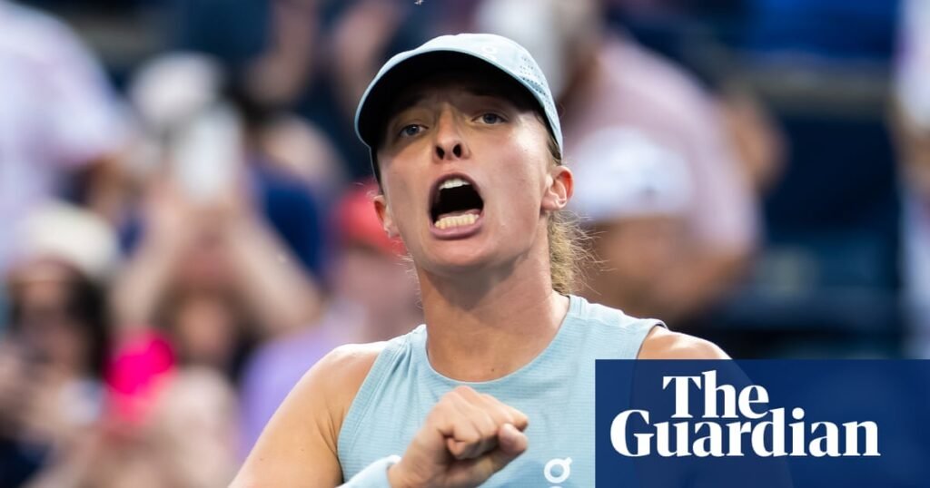 Iga Swiatek takes swing at critics after ending title drought in Cincinnati | Iga Swiatek Iga Swiatek takes swing at critics after ending title drought in Cincinnati | Iga Swiatek