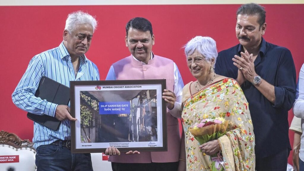 Indian sports wrap, August 8: MCA installs commemorative board for Dilip Sardesai Gate at Wankhede Indian sports wrap, August 8: MCA installs commemorative board for Dilip Sardesai Gate at Wankhede