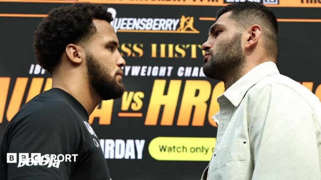 Itauma vs Hrgovic predictions: IBF heavyweight title fight predictions from fighters and pundits Filip Hrgovic slaps Moses Itauma at weigh-in