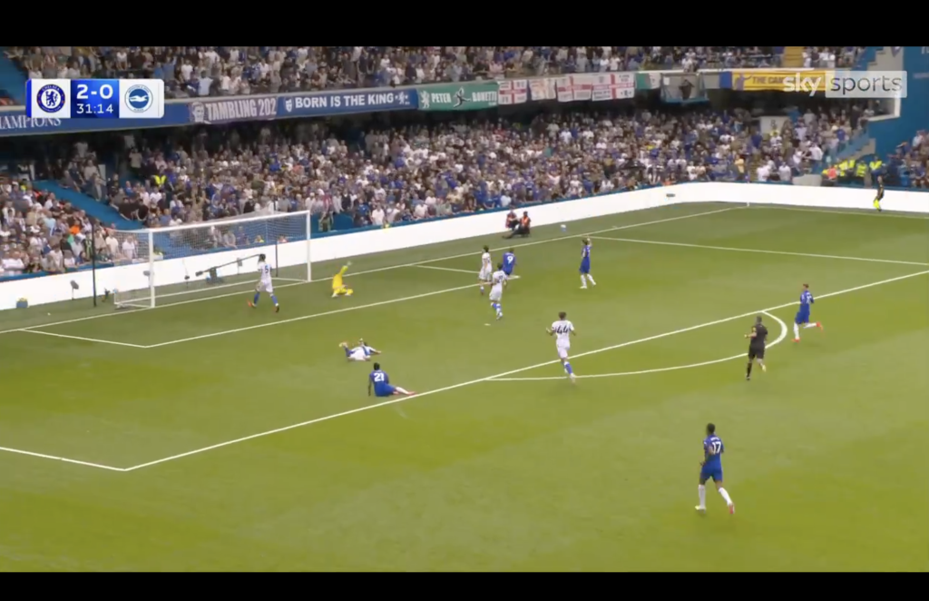 Joao Pedro scores and Cole Palmer bends in beauty Joao Pedro knocks the ball in