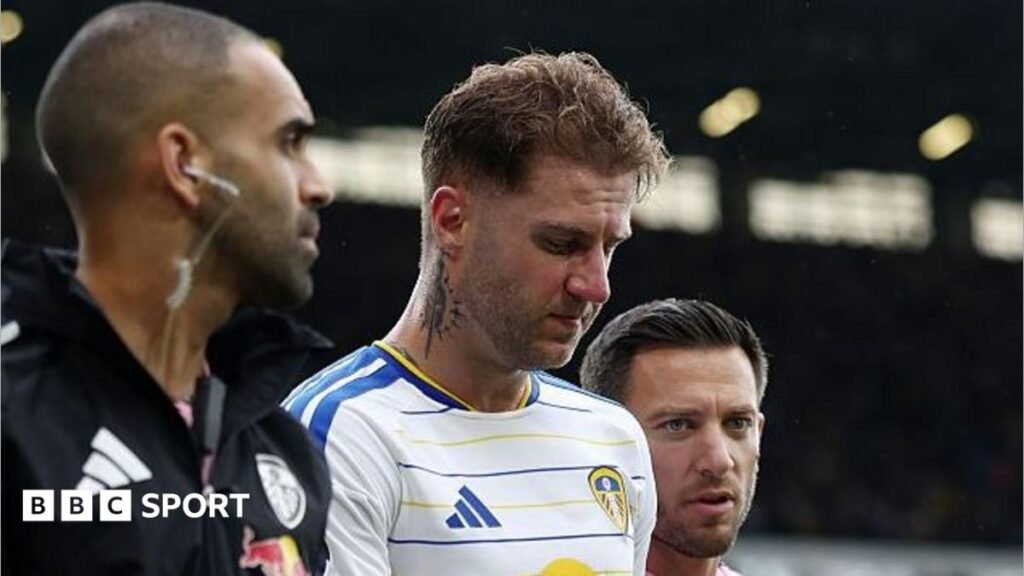 Joe Rodon a doubt for Wales as Daniel Farke confirms hamstring injury Joe Rodon limps off with a hamstring injury at Elland Road.