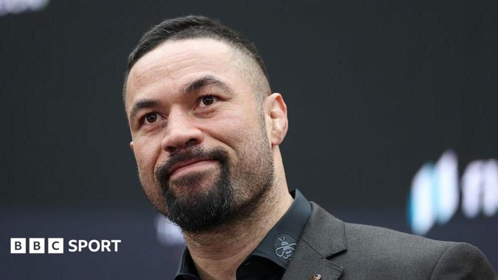 Joseph Parker looking into the distance during fight week for his bout against Fabio Wardley