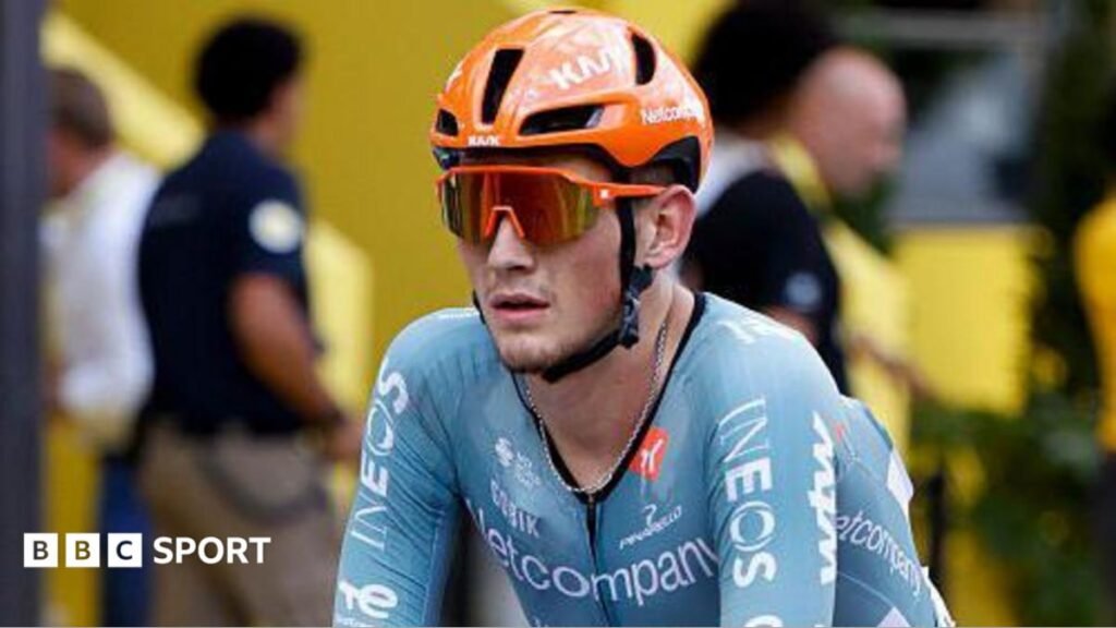 Josh Tarling to ride in Vuelta a Espana after brother Finlay’s death Josh Tarling at the 2026 Tour de France
