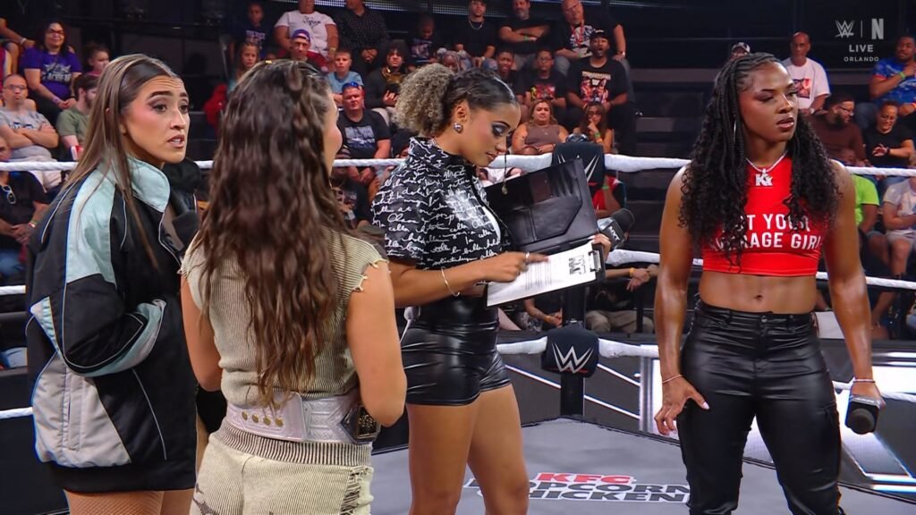 Kelani Jordan To Get NXT Women’s Title Shot At Heatwave; Zaria Retains Her Title Kelani Jordan To Get NXT Women’s Title Shot At Heatwave; Zaria Retains Her Title