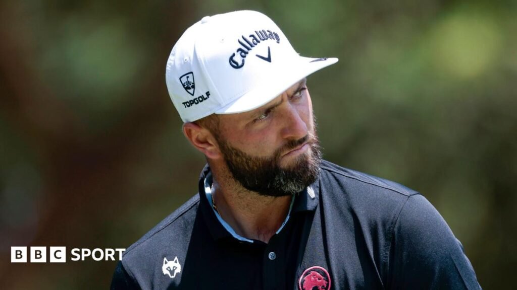 LIV Golf secures unnamed lead investor for 2027 season Golf Jon Rahm at a LIV Golf event