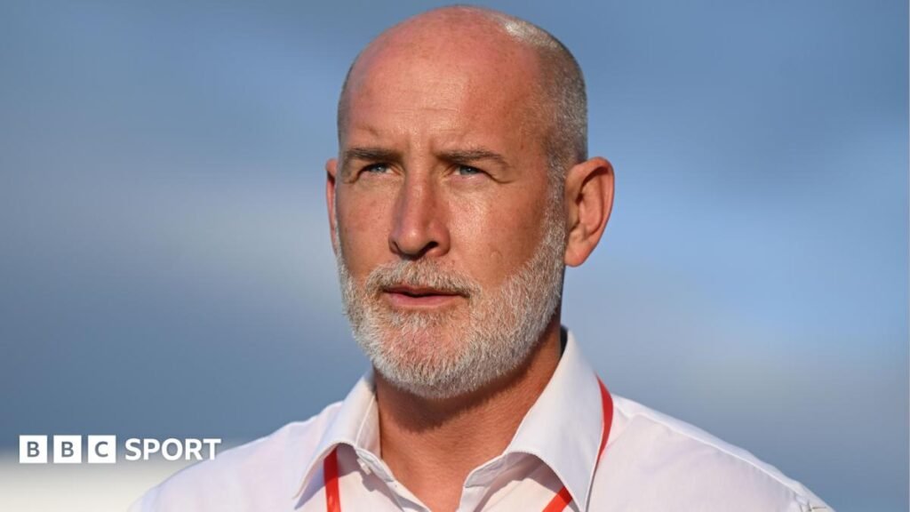 Larne manager Gary Haveron