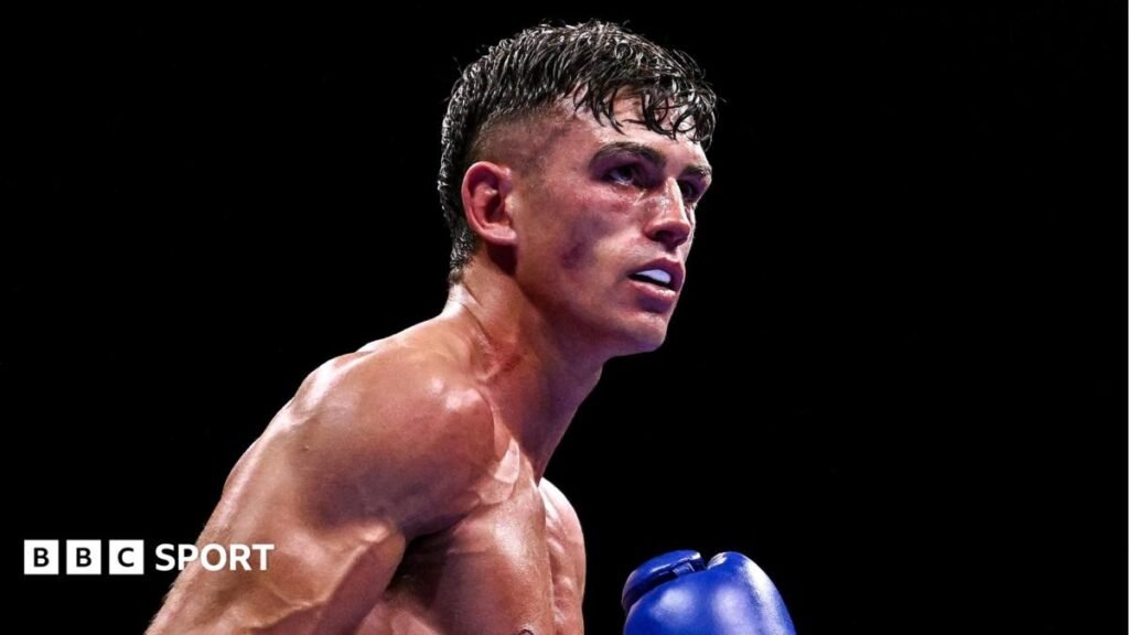 A head and shoulders image of Michael Reeves in the ring