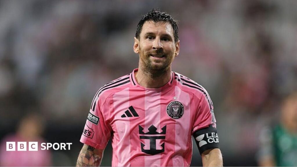 Lionel Messi makes substitute appearance for Inter Miami after death of his father Lionel Messi