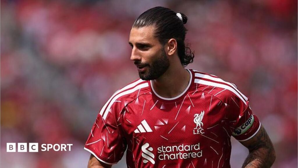 Dominik Szoboszlai playing for Liverpool