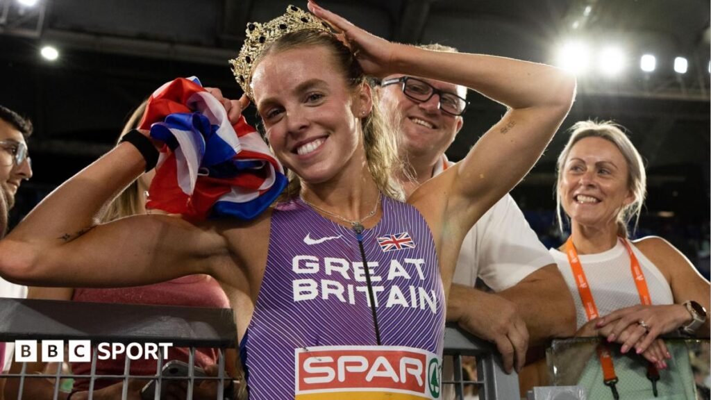 M11: The team behind Keely Hodgkinson’s golden rise and pursuit of 800m world record Keely Hodgkinson celebrates winning European 800m gold in 2024