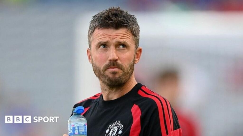 Man Utd: Michael Carrick will keep pushing new transfer signings this summer Manchester United head coach Michael Carrick