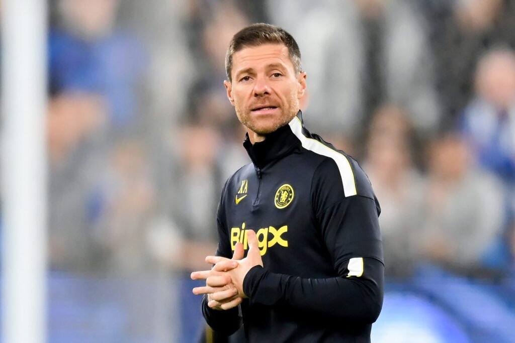 More Enzo questions as Alonso picks first team Head Coach Xabi Alonso of Chelsea FC looks on during a Chelsea FC Open Training Session at Allianz Stadium