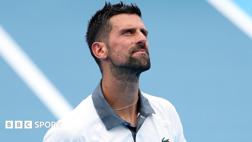 Novak Djokovic documentary: Tennis great on being ‘my own biggest doubter’ and childhood that shaped his career Novak Djokovic looks upwards during his Cincinnati Open match
