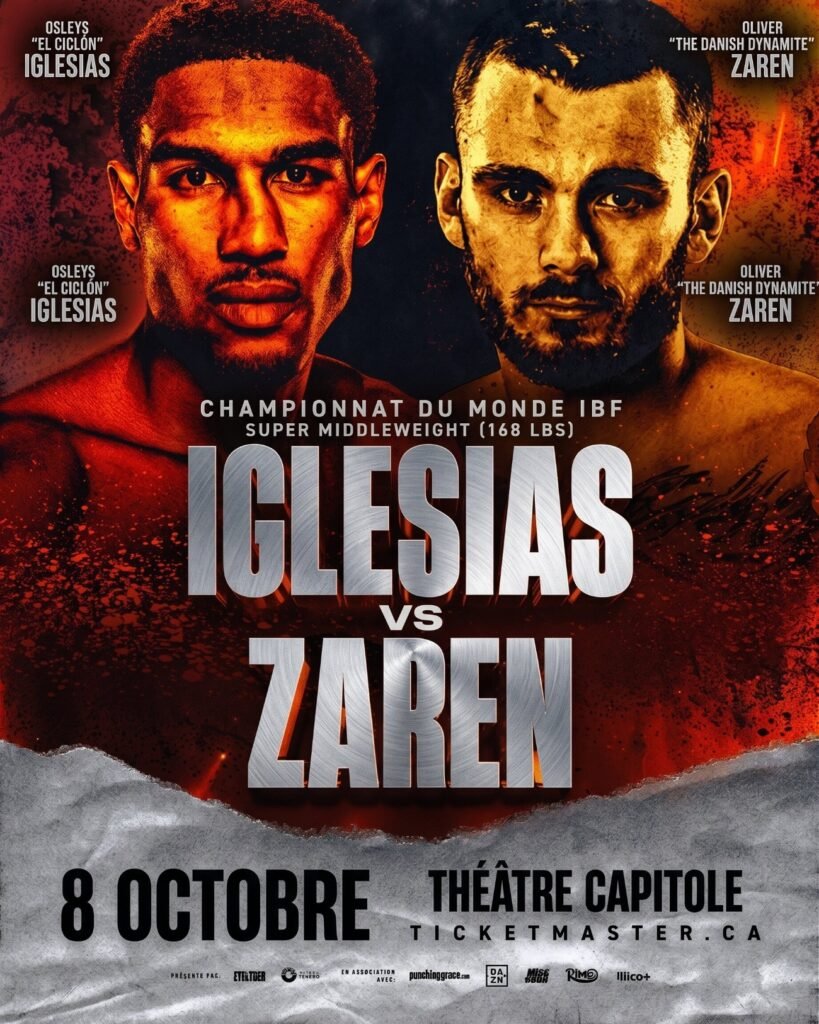 Osleys Iglesias Oliver Zaren Tops Nine Title Quebec Card Osleys Iglesias Oliver Zaren Tops Nine Title Quebec Card