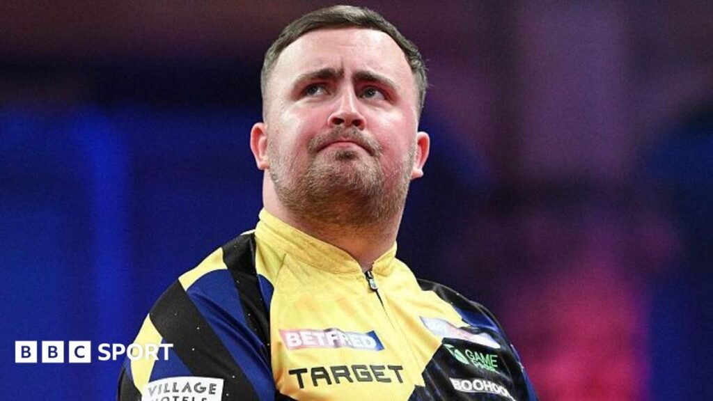 PC28: Luke Littler beaten by Brendan Dolan in semi-finals