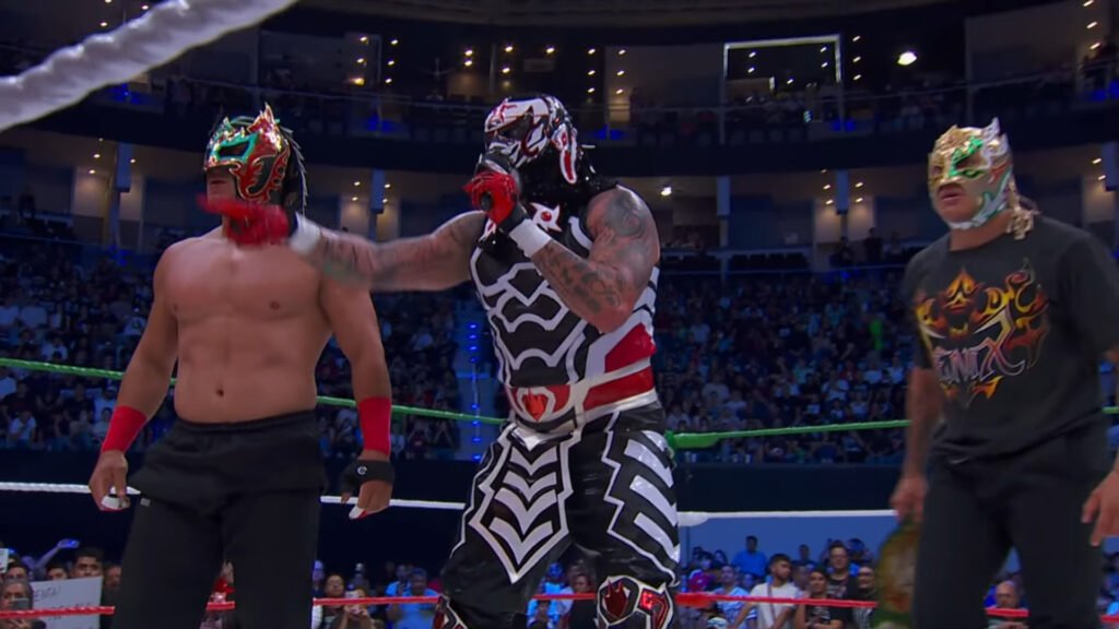 Penta, Rey Fenix & Dragon Lee vs. Perros del Mal Added To AAA Ola de Calor