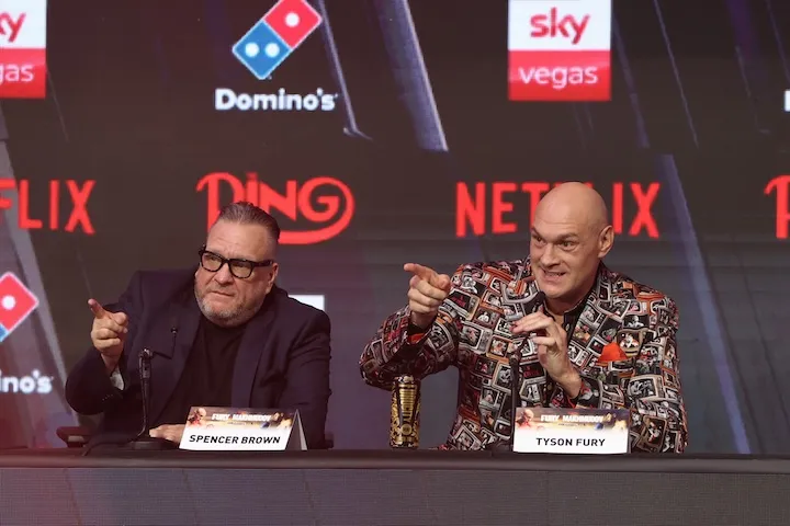 ‘People are getting bored’ of Anthony Joshua-Tyson Fury speculation, says Fury’s manager BoxingScene Logo