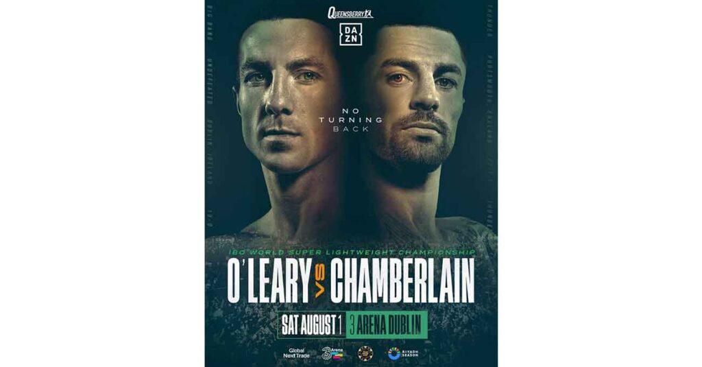 Pierce O’Leary vs Chamberlain FULL fight Video & highlights 2026 Pierce O'Leary vs Mark Chamberlain full fight video poster 2026-08-01