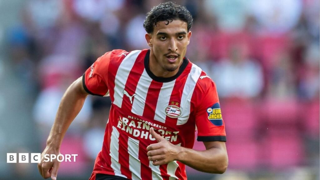 Couhaib Driouech playing for PSV