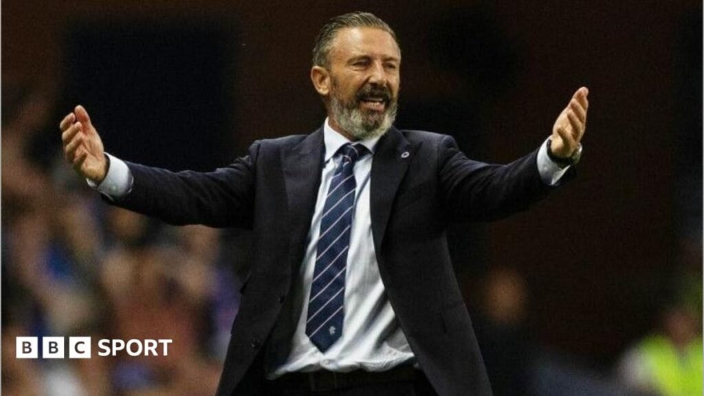 Rangers need ‘wee bit of help’ and Derek McInnes says money is there to get it Rangers manager Derek McInnes gesture with both arms