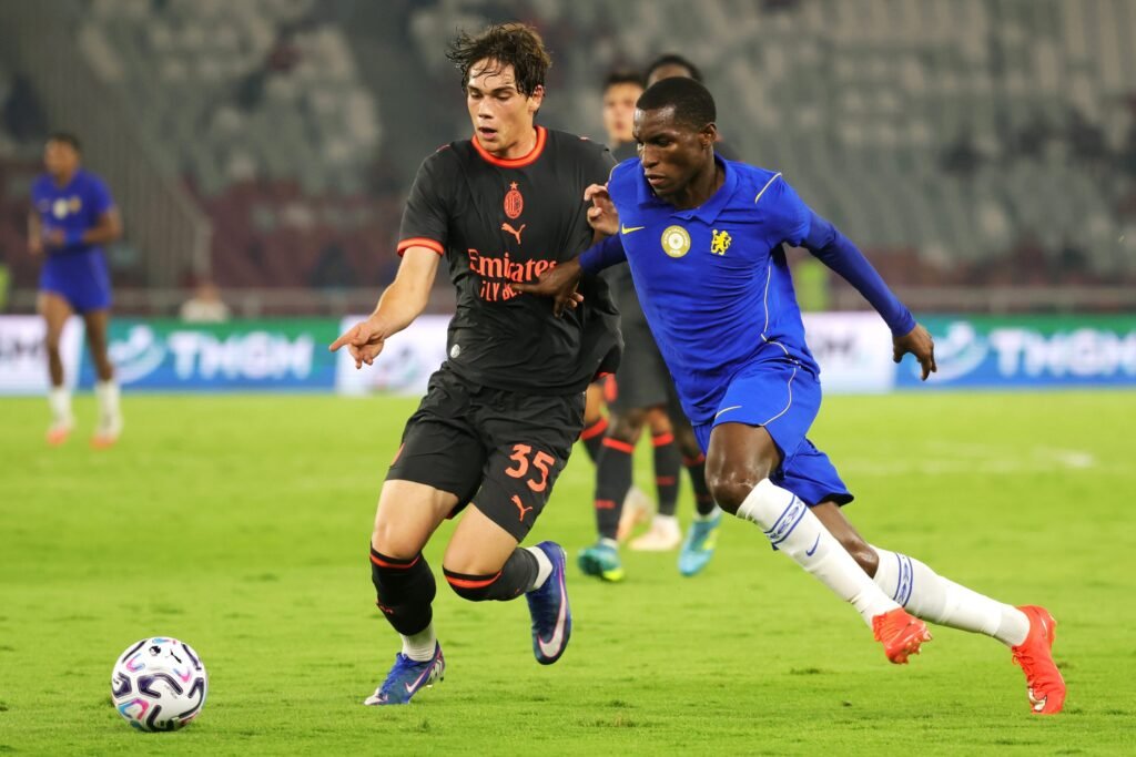 Report says Chelsea star “wants to stay on” and play under Alonso Nicolas Jackson of Chelsea FC during the pre-season friendly between Chelsea FC and AC Milan