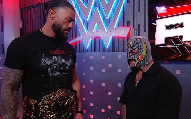 Roman Reigns Has Interesting Meeting With Rey Mysterio After 8/3 WWE RAW Roman Reigns Has Interesting Meeting With Rey Mysterio After 8/3 WWE RAW