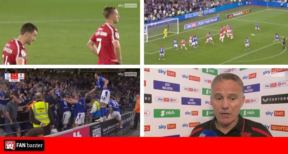 Rubin Colwill scores stunning 98th-minute free-kick to snatch Cardiff a draw against Wrexham Rubin Colwill scores stunning 98th-minute free-kick to snatch Cardiff a draw against Wrexham