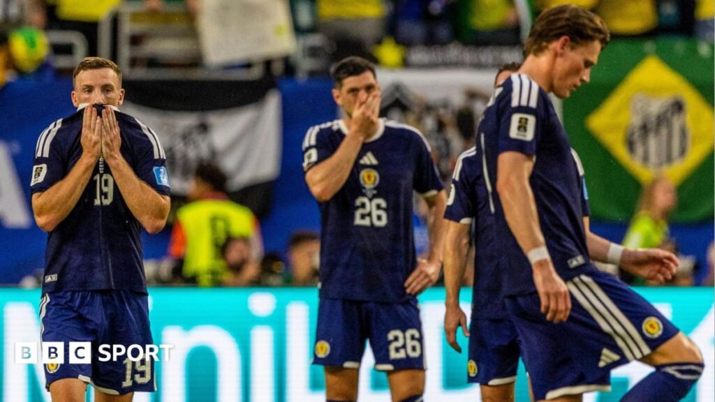 Scotland show World Cup disappointment