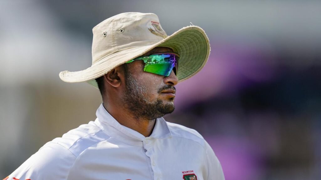 Shakib Al Hasan’s house attacked after public media appearance alongside Sheikh Hasina Shakib Al Hasan’s house attacked after public media appearance alongside Sheikh Hasina