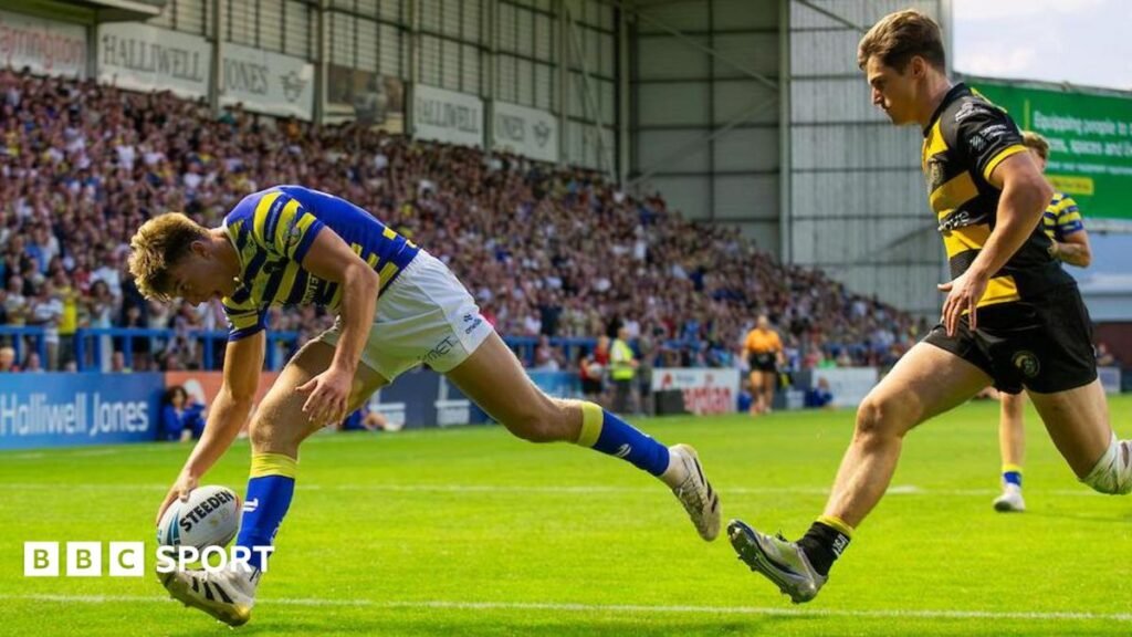 Super League: Warrington Wolves 30-10 York Knights: Teenager Irwin shines for Wire Ewan Irwin touches down with his right hand to score a superb individual try in Warrington Wolves' 30-10 Super League win over York Knights.