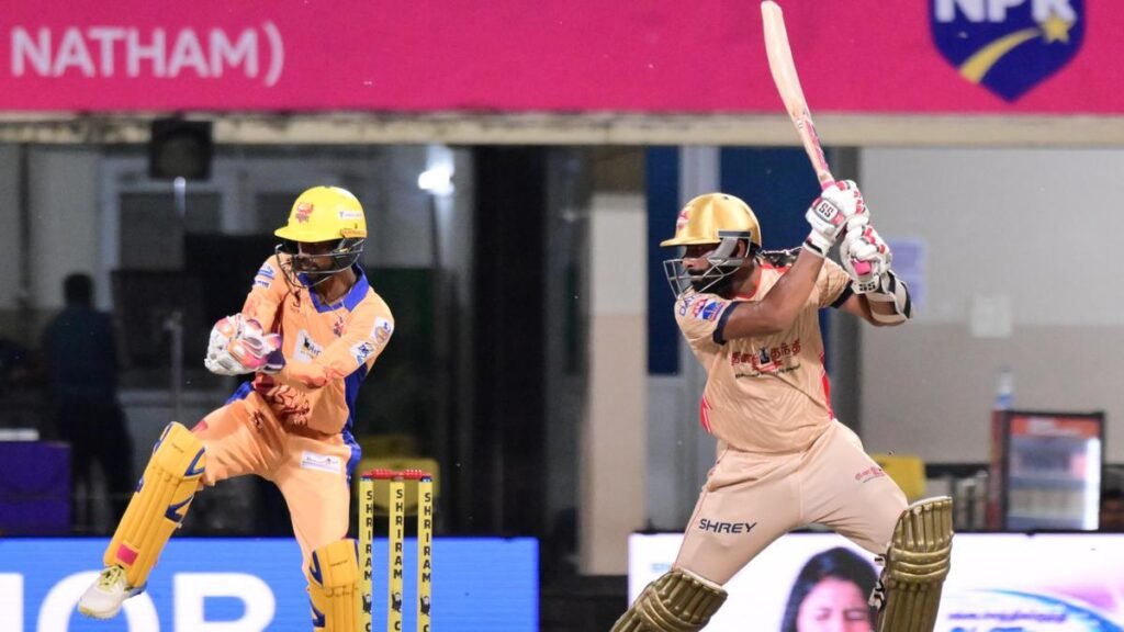 TNPL 2026: Jagadeesan helps Chepauk Super Gillies’ open account; Nellai Royal Kings loses