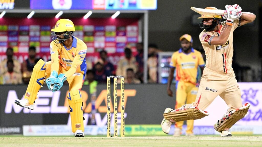 TNPL 2026 Live Score: Ambrish three-wicket haul helps Kovai Kings bowl out Chepauk Super Gillies for 167 TNPL 2026 Live Score: Ambrish three-wicket haul helps Kovai Kings bowl out Chepauk Super Gillies for 167