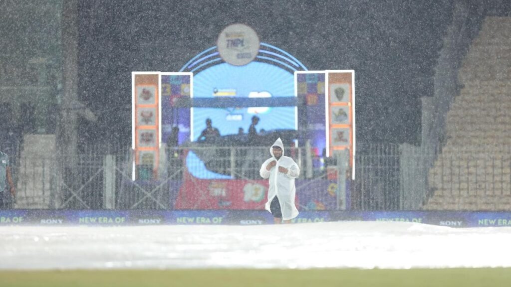 TNPL 2026: Madurai Panthers advances to final after Qualifier 1 gets washed out; Trichy Grand Cholas to contest Qualifier 2