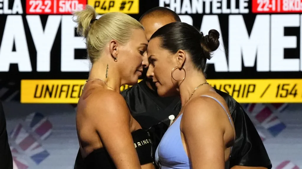 Temperatures rise as Mikaela Mayer and Chantelle Cameron weigh in Rolly Romero REACTS to Teofimo Loss: “I Got Hit With TWO Clean Shots the Whole Fight!”