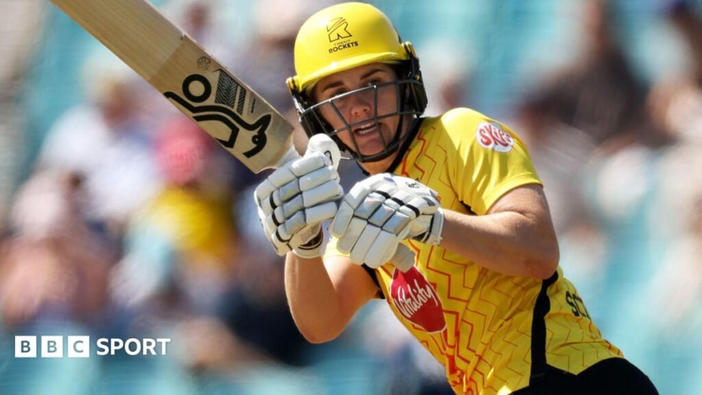 Nat Sciver-Brunt hits out for Trent Rockets