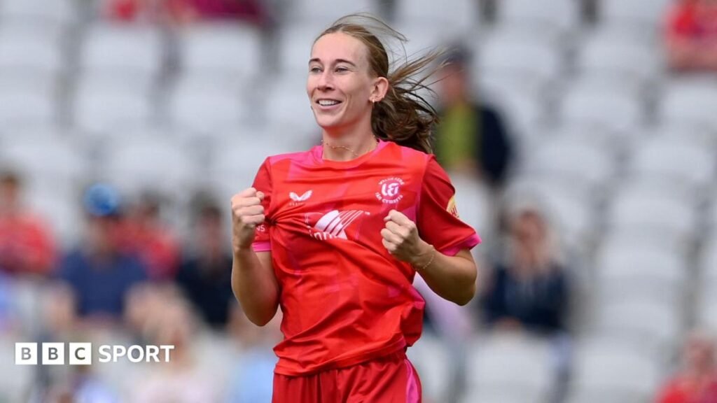 The Hundred 2026 results: Orla Prendergast takes four wickets as Welsh Fire beat Manchester Super Giants Orla Prendergast celebrates a wicket