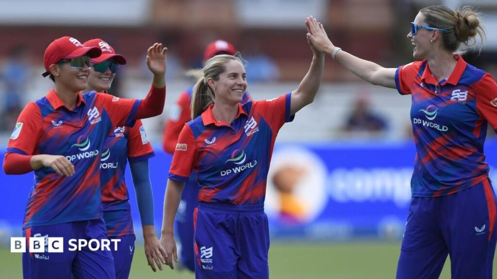 The Hundred 2026 results: Southern Brave extend winning run against London Spirit; Birmingham Phoenix beat Welsh Fire Southern Brave players celebrate a wicket